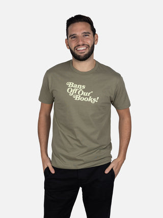 Bans Off Our Books Unisex T-Shirt (Green)
