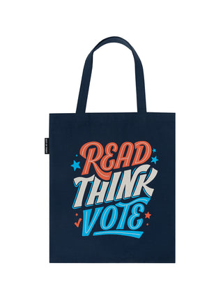 Read Think Vote tote bag