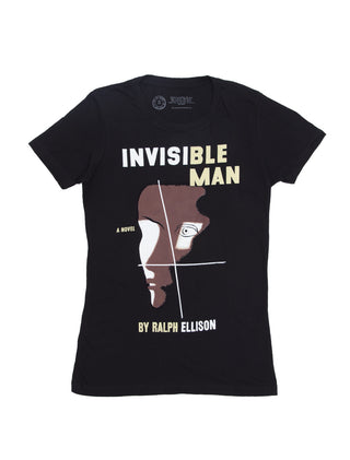 Invisible Man women's crew neck book cover t-shirt
