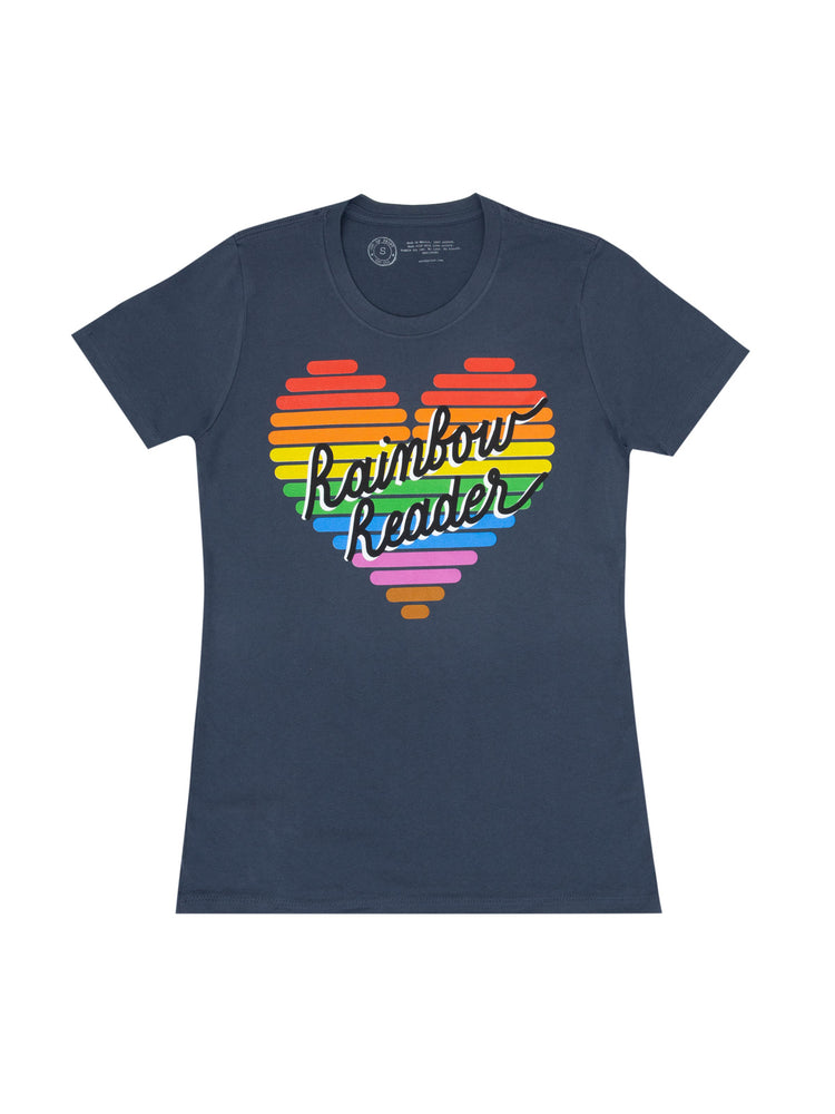 Rainbow Reader Women's Crew T-Shirt