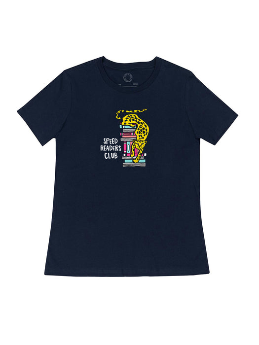 Speed Readers Club – Women's Crew T-Shirt (Print Shop)