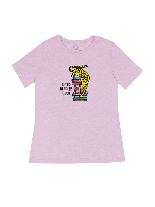 Speed Readers Club – Women's Crew T-Shirt (Print Shop)