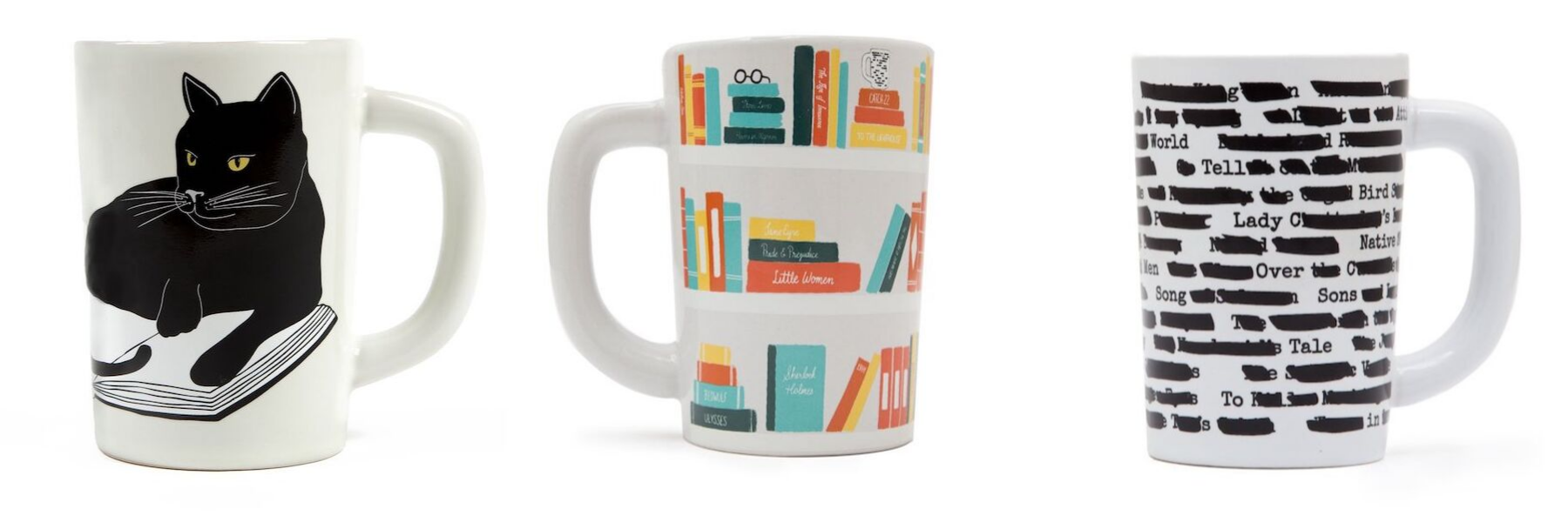 Book Lover Cup Library Coffee Cup Cute Book Reader Mug 