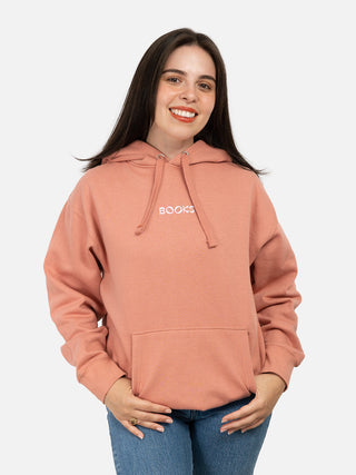 Books Embroidered Unisex Hoodie (Print Shop)