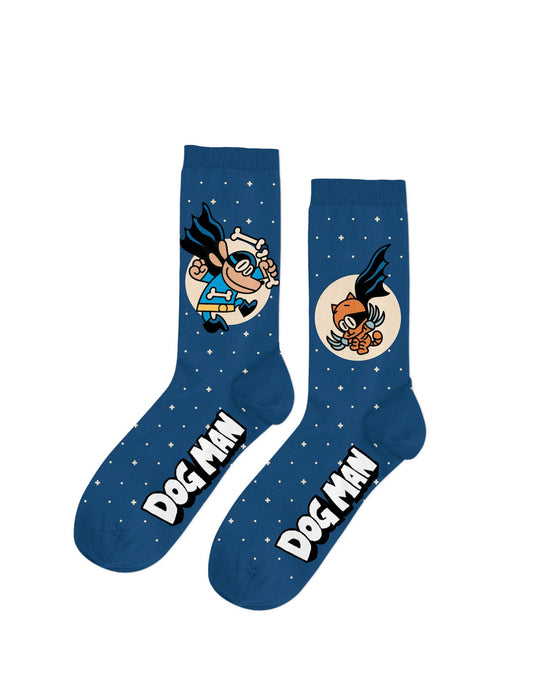 Dog Man Youth Socks (7-10 Years)