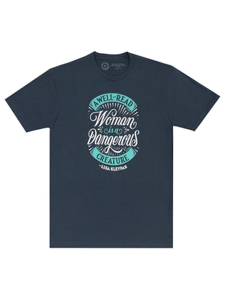 A Well-Read Woman is a Dangerous Creature Unisex T-Shirt