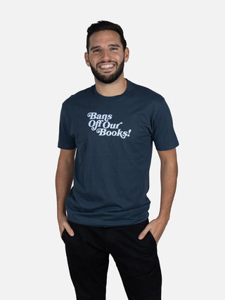 Bans Off Our Books Unisex T-Shirt (Blue)