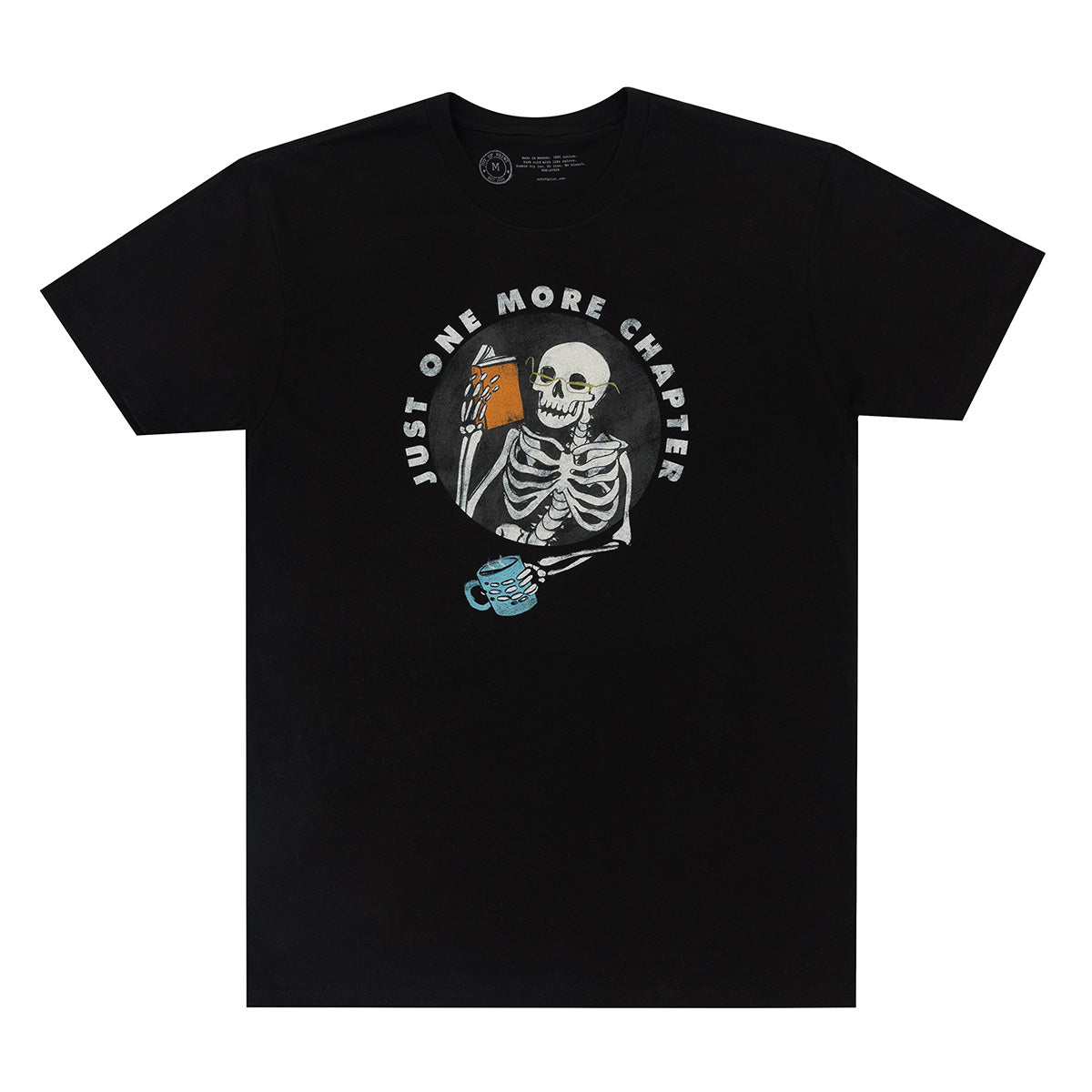 Just One More Chapter unisex t-shirt — Out of Print