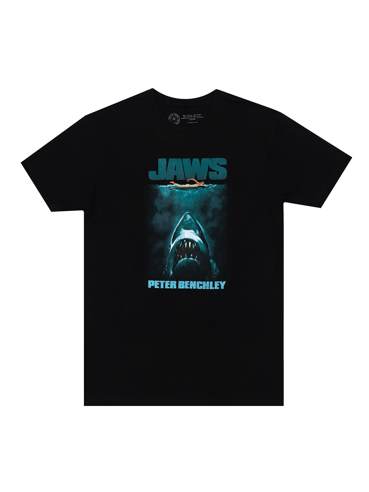 Jaws by Peter Benchley Book Cover tees and tote bag