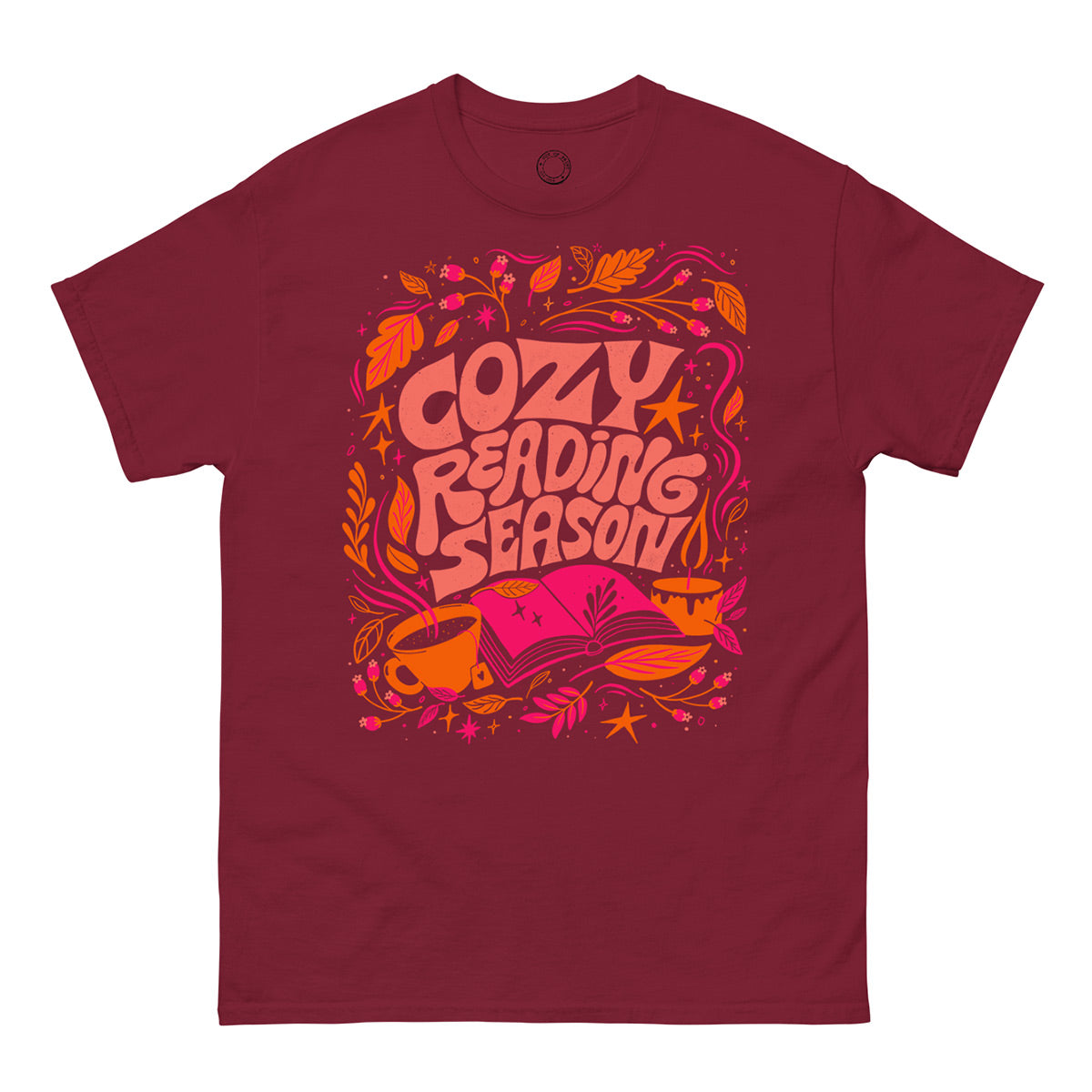 COMFY Tシャツ Mサイズ B-1562-Cozy-Reading-Season-