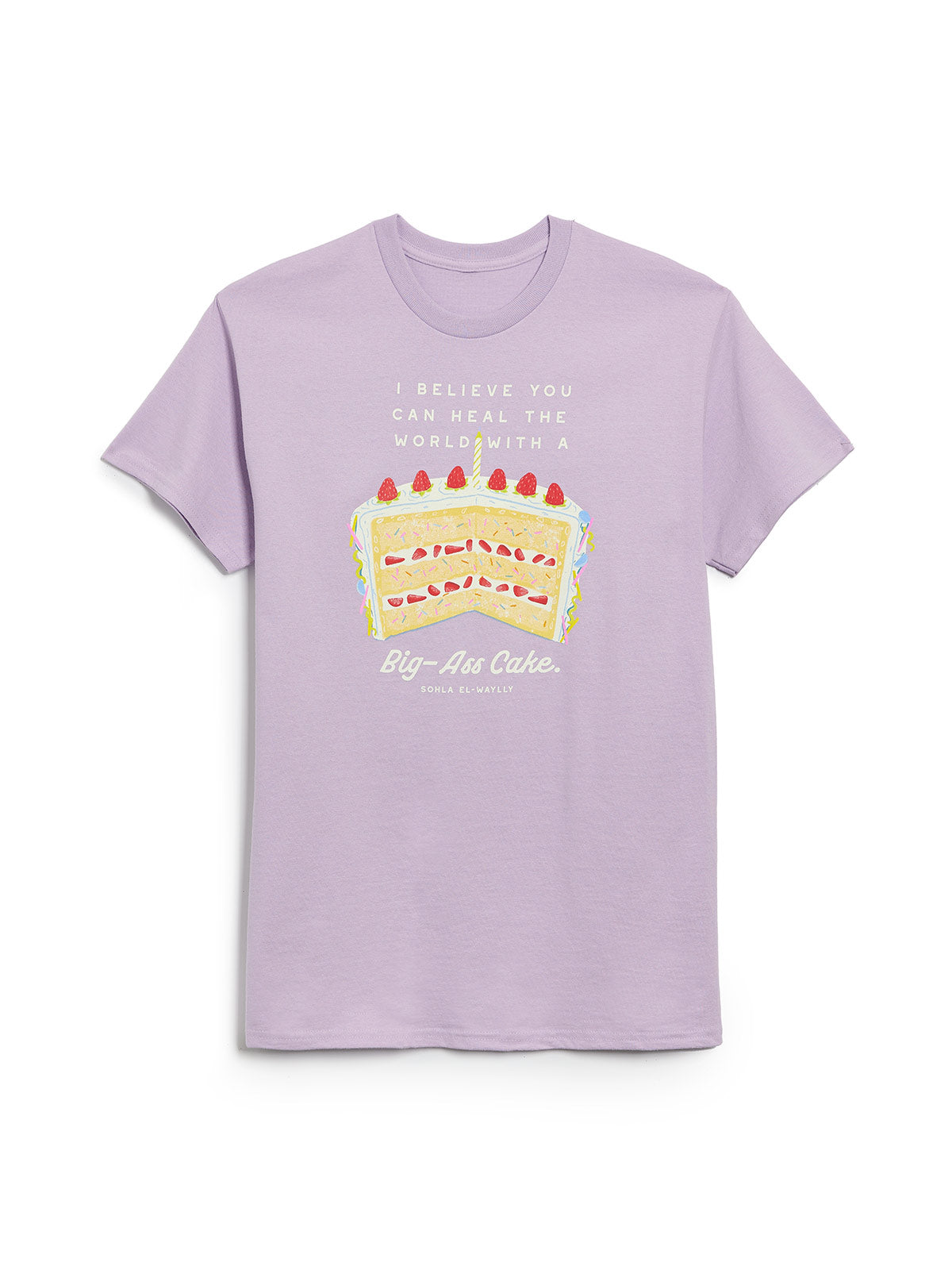 Sohla El-Waylly: Big Ass Cake Unisex T-Shirt — Out of Print