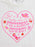 A close-up of a white crewneck t-shirt featuring a pink heart-shaped graphic with the text 'crying over a FICTIONAL COWBOY' and western-themed illustrations.