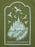 An olive green graphic print featuring a white distressed illustration of a castle, dragons, stars, and a crescent moon, with the text 'WELCOME TO THE REVOLUTION' at the bottom.