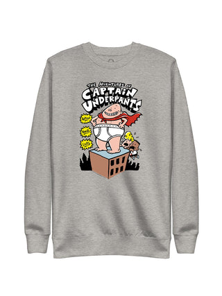 The Adventures of Captain Underpants Unisex Sweatshirt (Print Shop)