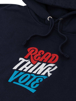 Read Think Vote (2024) Unisex Hoodie (Print Shop)