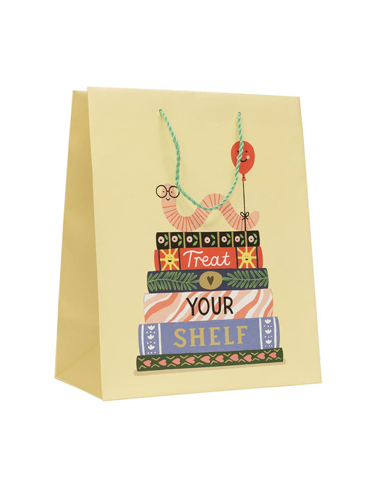 Treat Your Shelf Bookworm gift bag (large)