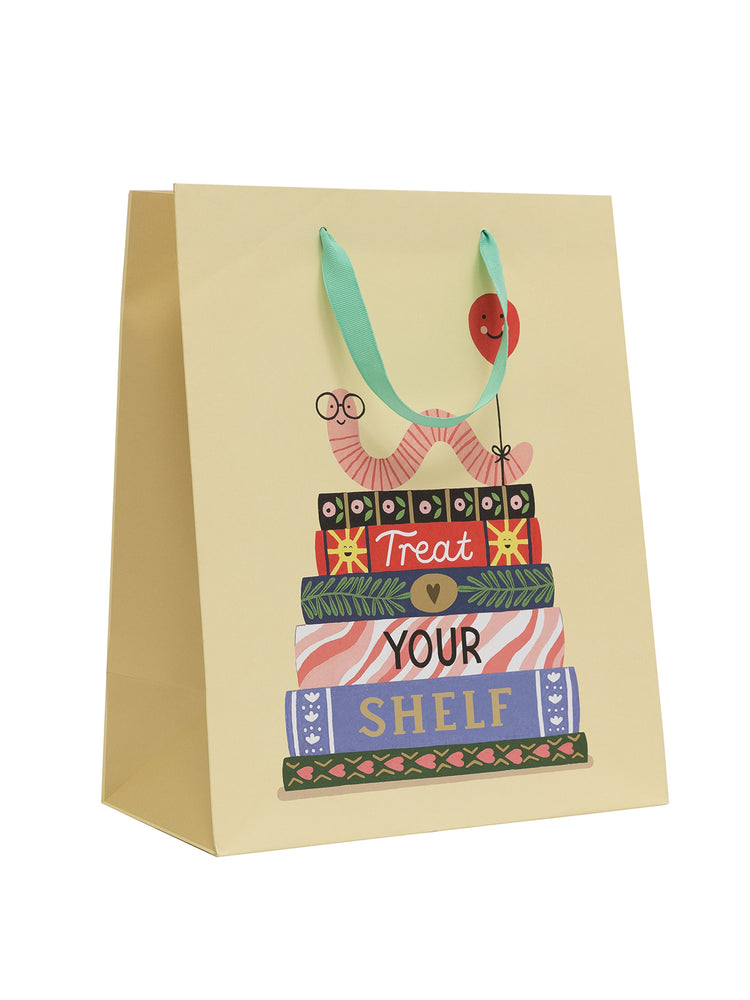 Treat Your Shelf Bookworm gift bag (large)