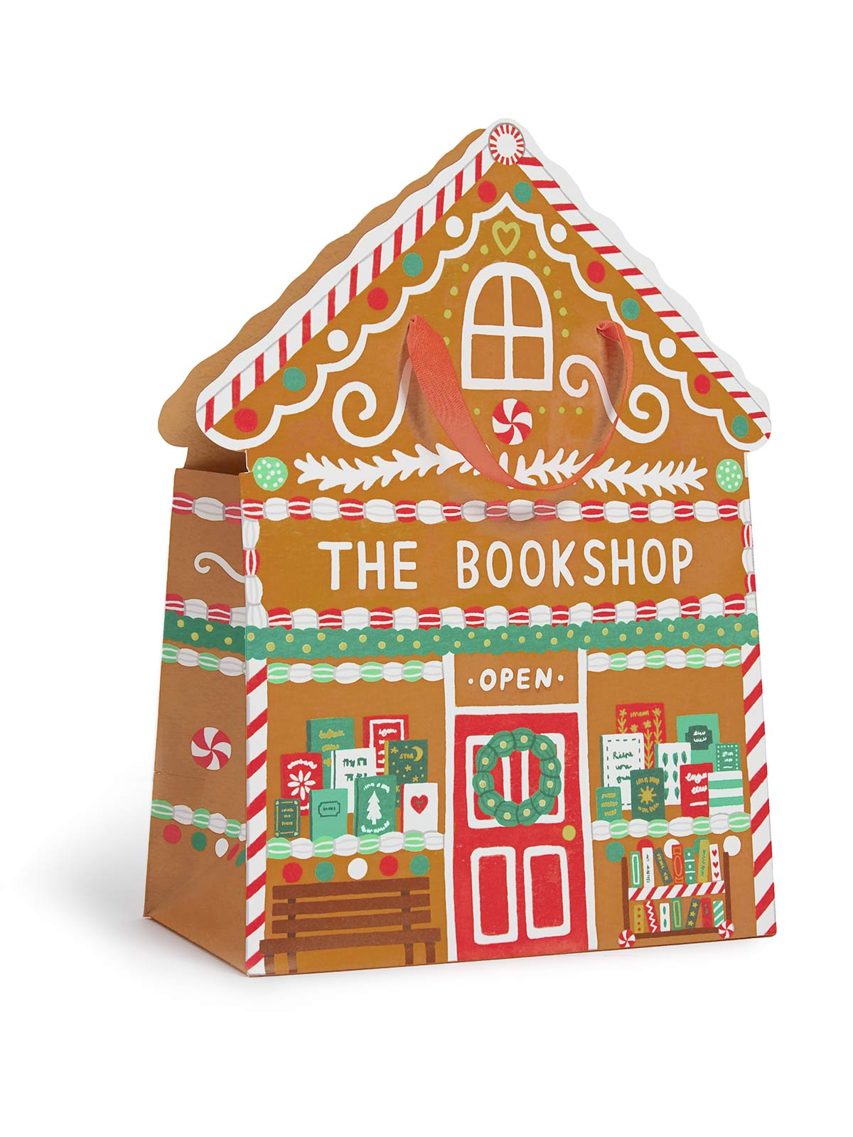 Gingerbread Bookshop gift bag — Out of Print