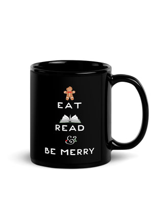 Eat, Read & Be Merry Mug (Print Shop)