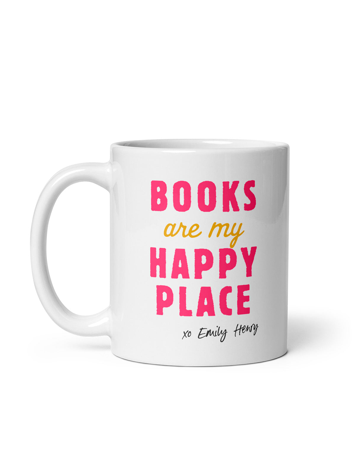 Emily Henry - Books Are My Happy Place tote bag