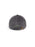 Gray cap with a brand logo on the back on a white background