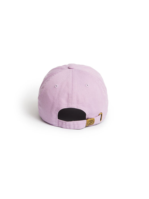 A light purple baseball cap shown from the back set against a plain white background.