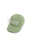 A green baseball cap with white embroidered text reading 'Frog and Toad Are Friends' on the front, shown on a plain white background.