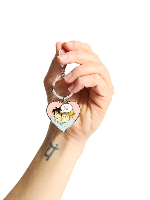 Heartstopper: Nick and Charlie keychain