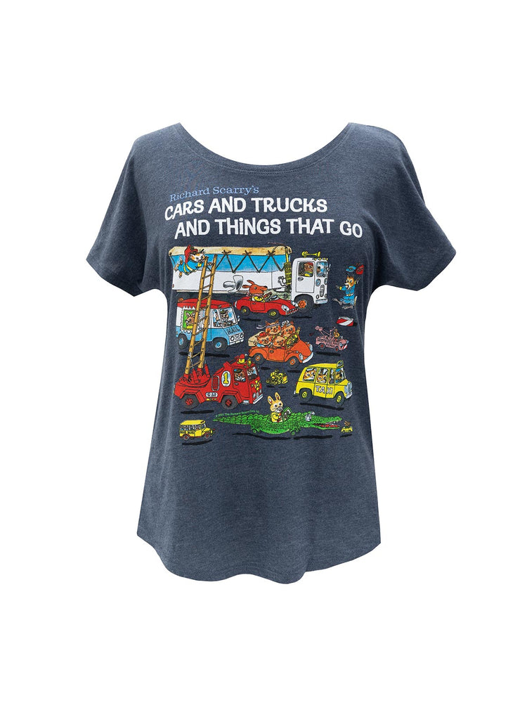 Richard Scarry - Cars and Trucks and Things That Go Women’s Relaxed Fit T-Shirt