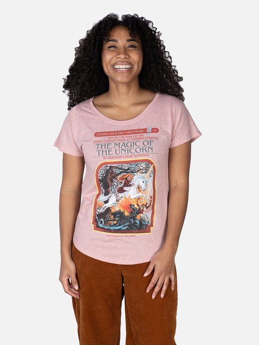 Choose Your Own Adventure: The Magic of the Unicorn Women's Relaxed Fit T-Shirt