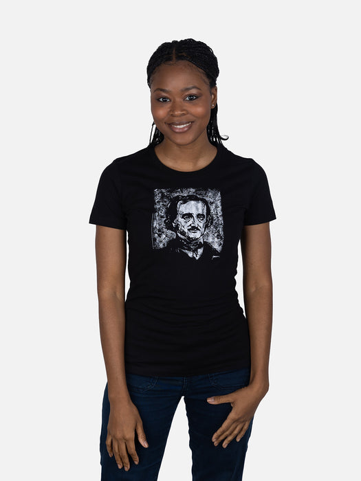 Edgar Allan Poe Melancholy Women's Crew T-Shirt