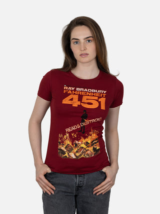 Fahrenheit 451 Women's Crew T-Shirt