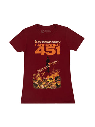 Fahrenheit 451 Women's Crew T-Shirt