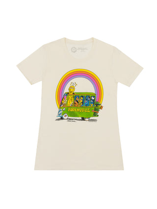 Sesame Street Bookmobile Women's Crew T-Shirt