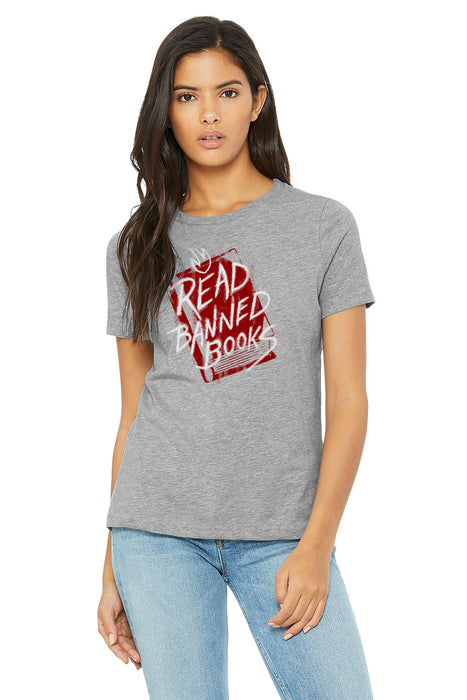 Read Banned Books – Women's Crew T-Shirt (Print Shop)