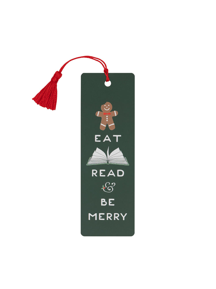 Eat, Read, & Be Merry bookmark