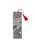 Bookmark with tassel featuring text and illustrations on a white background