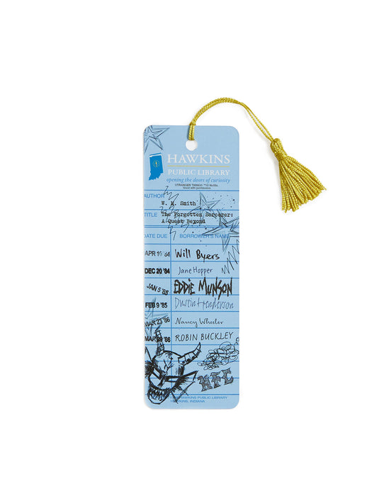 Bookmark with tassel on a white background