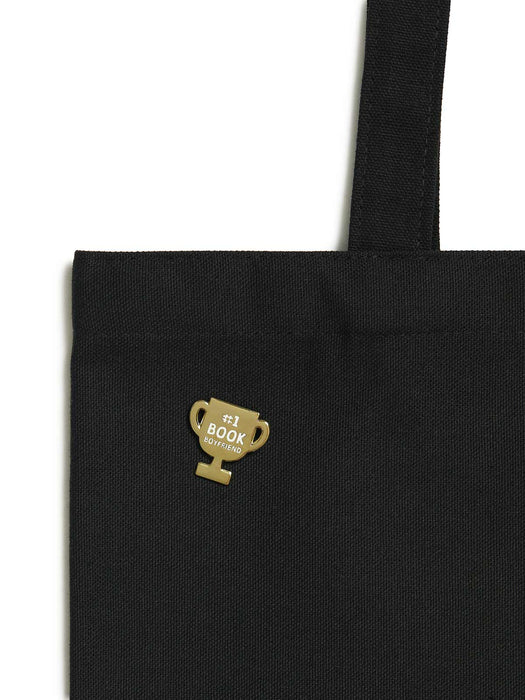 #1 Book Boyfriend enamel pin