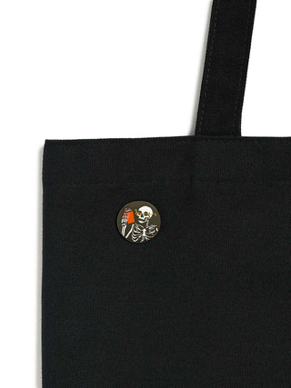 Just One More Chapter enamel pin