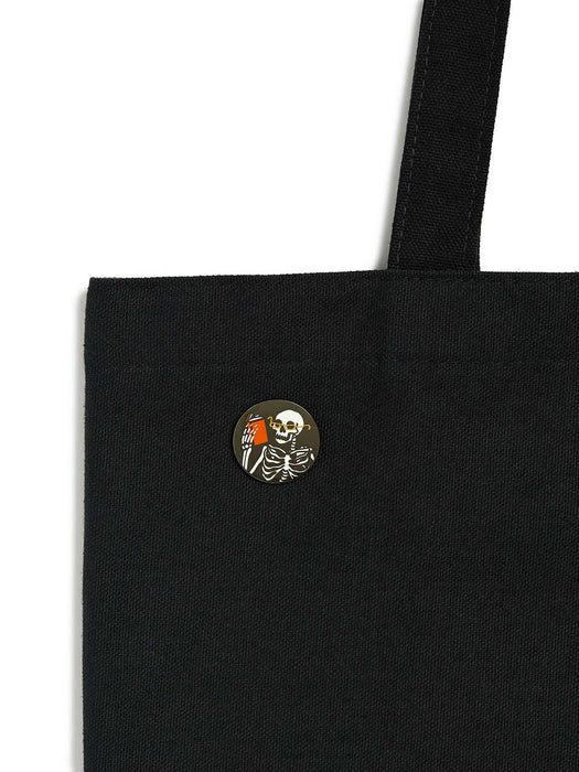 Just One More Chapter enamel pin