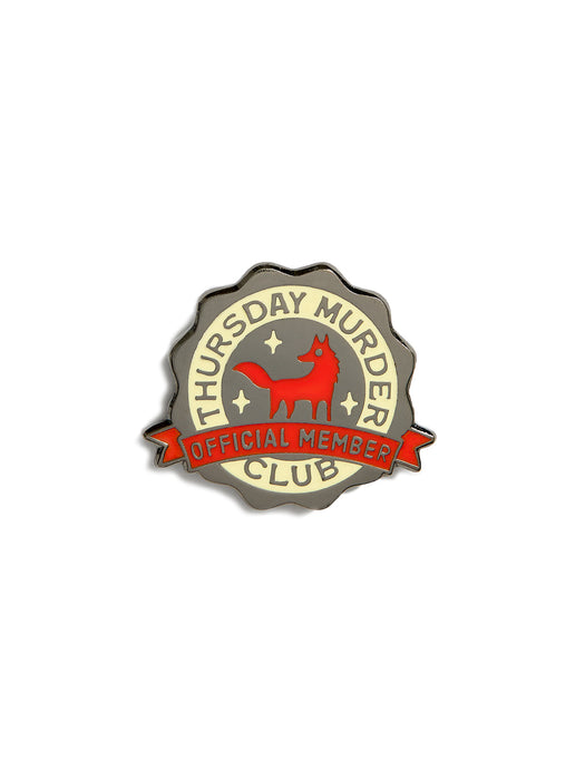 Thursday Murder Club enamel pin