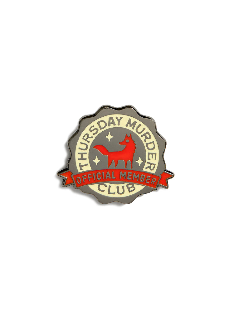 Thursday Murder Club enamel pin