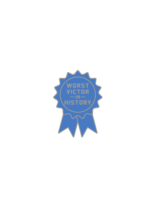 Hunger Games: Worst Victor in History enamel pin