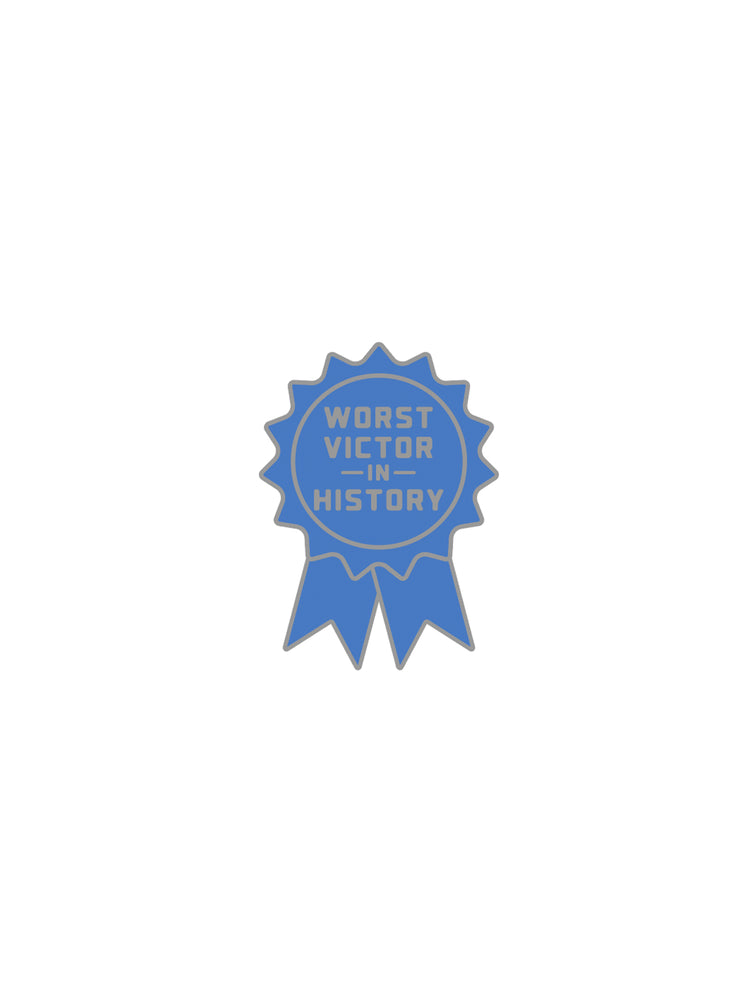 Hunger Games: Worst Victor in History enamel pin