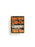 A rectangular book cover or poster-style product on a plain white background, featuring the title 'Interview With The Vampire' and 'A Novel by Anne Rice' in stylized red and white lettering on a black field with a thin gold border.
