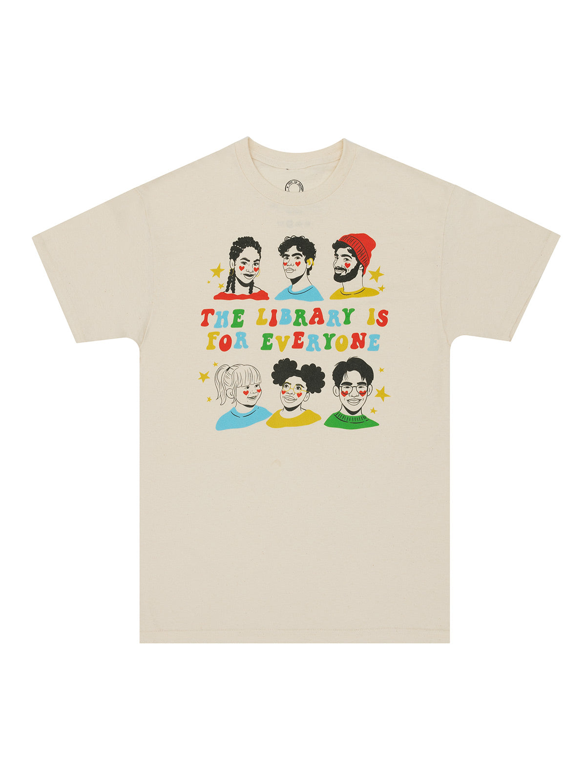 Mychal Threets: The Library is for Everyone unisex t-shirt — Out