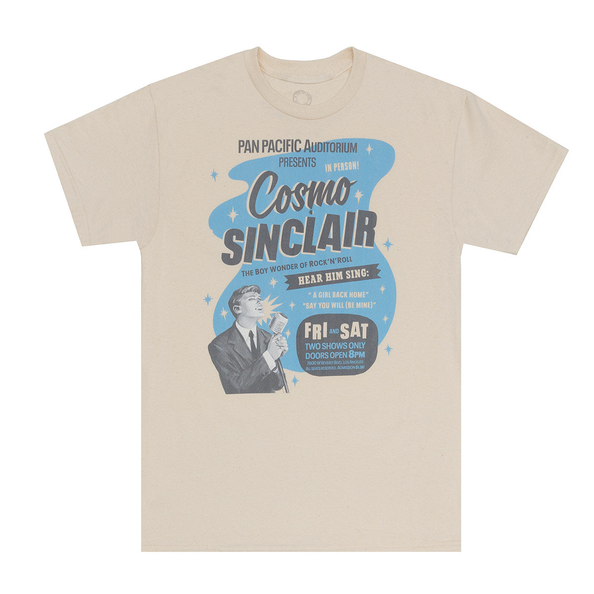 Cosmo Sinclair Singer Emily Henry - Cosmo Sinclair unisex t-shirt — Out of Print