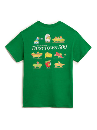 Richard Scarry: Busytown 500 (Green) Unisex T-Shirt (Print Shop)