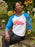 Reading Rainbow unisex blue raglan (Print Shop)